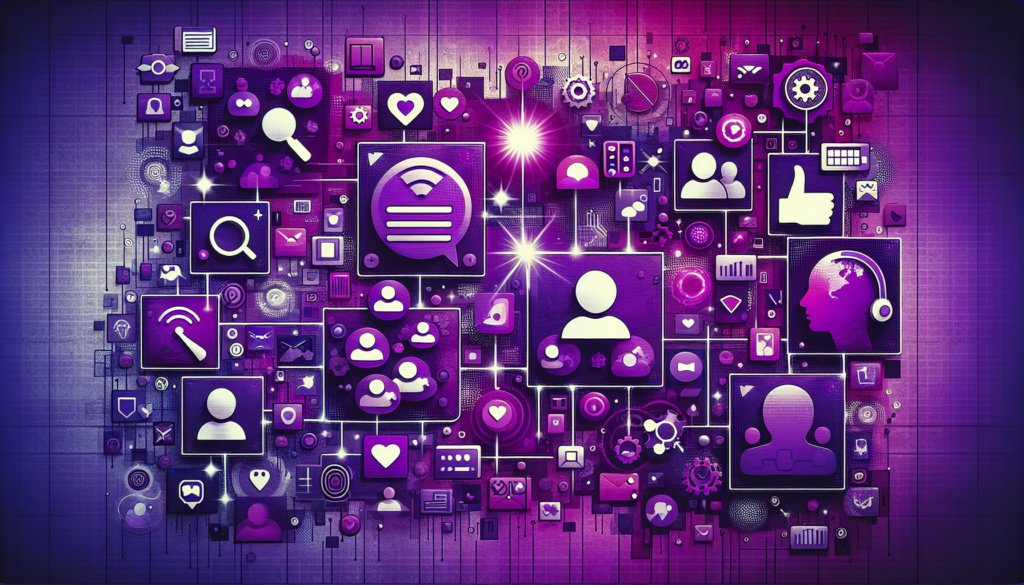 [menggunakan grup di media sosial]