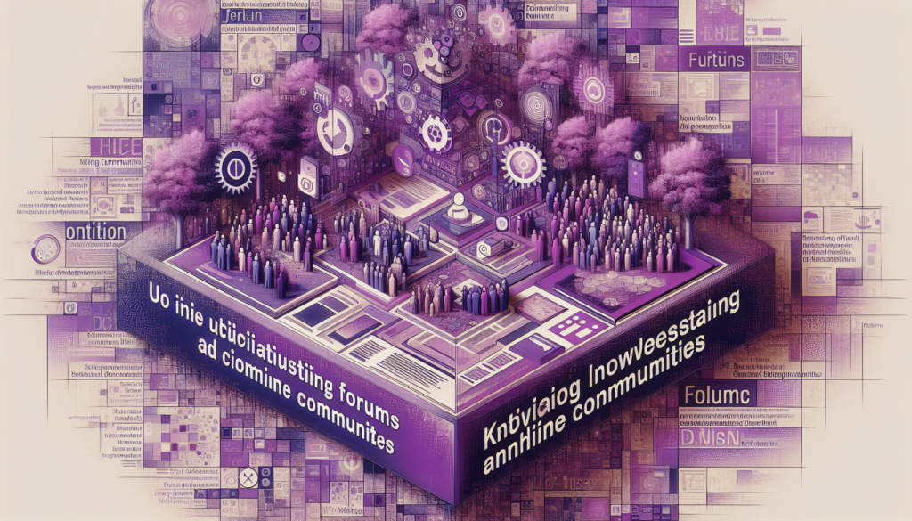 [menggunakan forum dan komunitas]